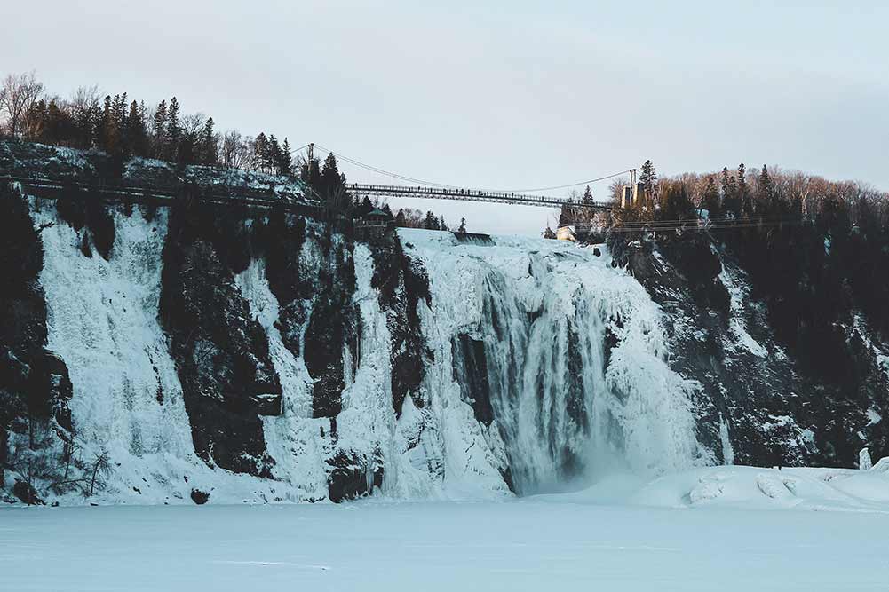 Selectour Carol' Voyages Nous vous ferons aimer le monde canada magie blanche au canada montmorency