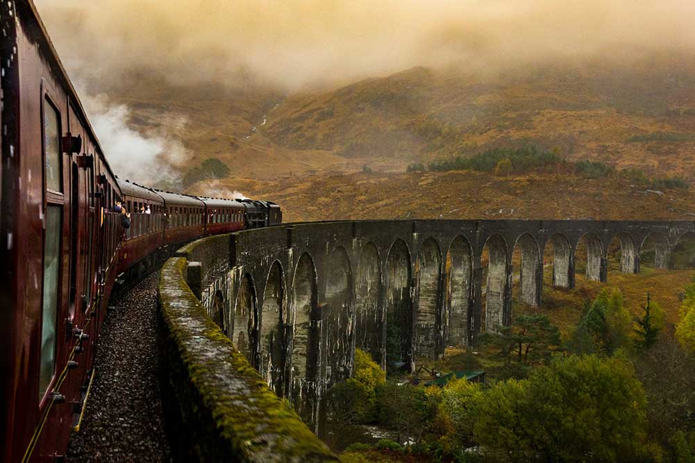 Selectour Carol' Voyages Nous vous ferons aimer le monde royaume uni harry potter jacobite steam train 2