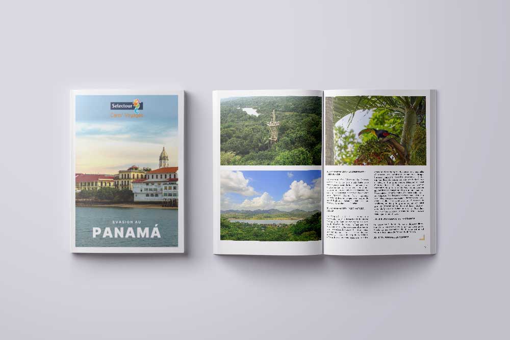 Selectour Carol' Voyages Nous vous ferons aimer le monde brochure evasion au panama