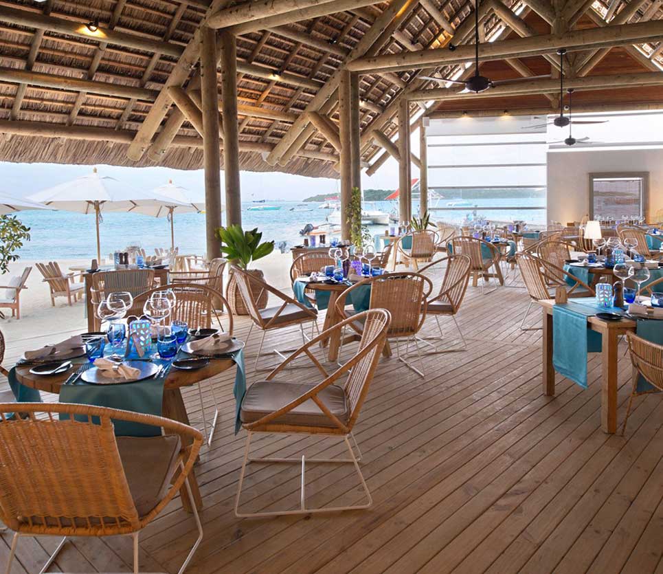 Selectour Carol' Voyages Nous vous ferons aimer le monde ile maurice preskil island resort restaurant