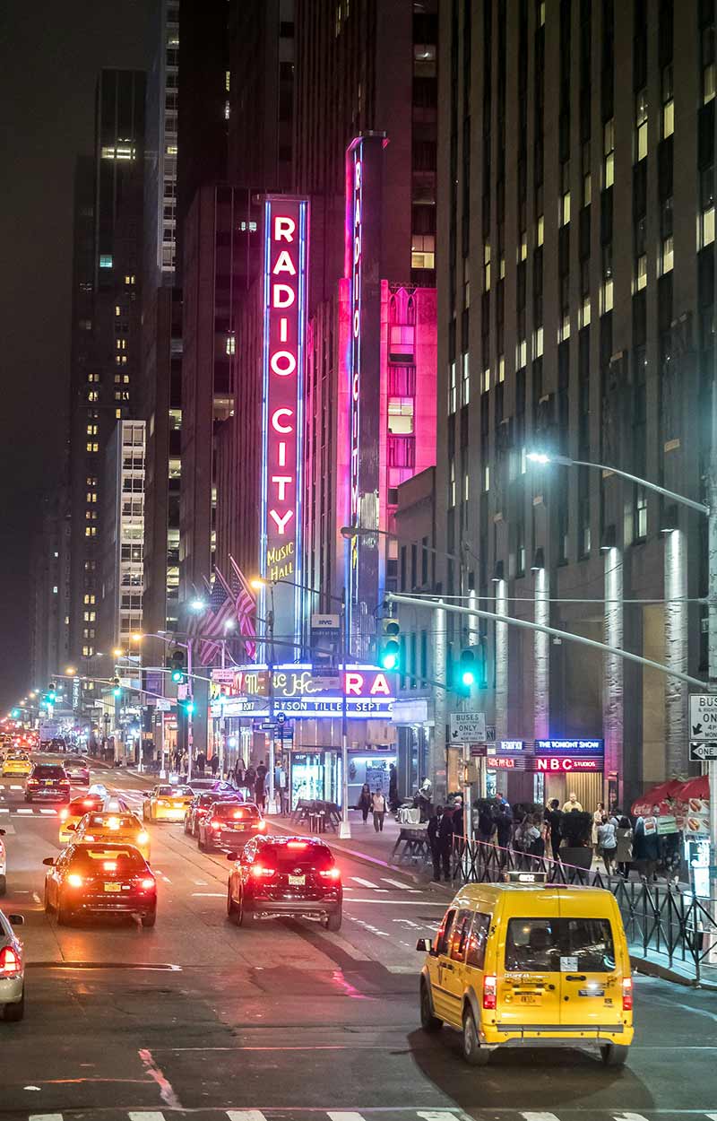 Selectour Carol' Voyages Nous vous ferons aimer le monde usa new york radio city hall 2