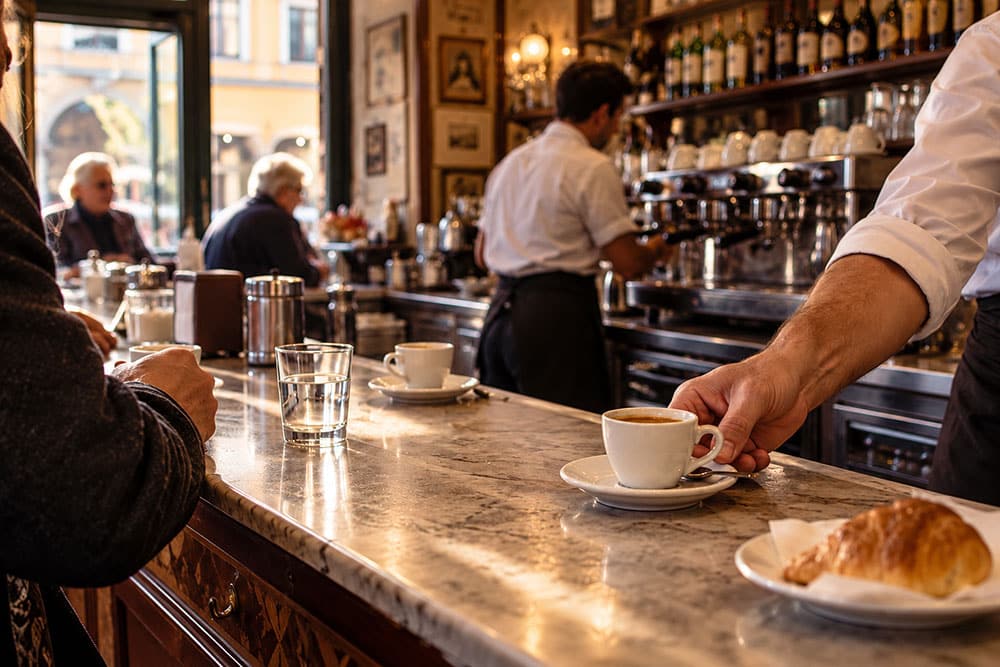 Commander un café en Italie : quelques secondes qui racontent tout un pays