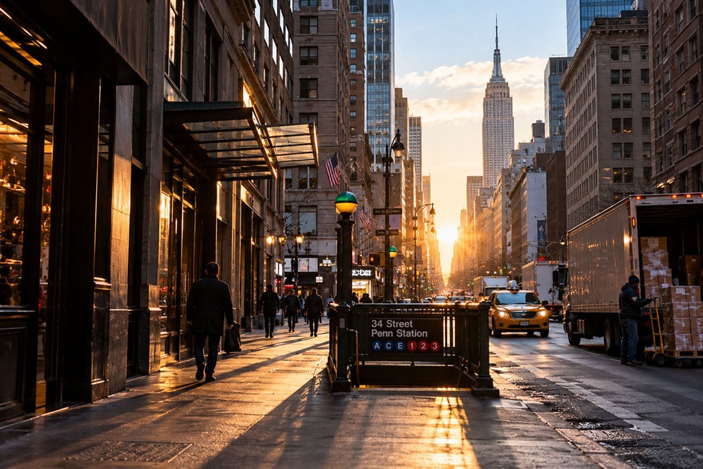 New York – 7 h 12, Manhattan se réveille